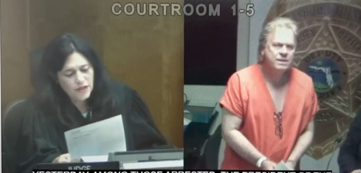 La imagen fue distribuida por un canal de noticias estadounidense