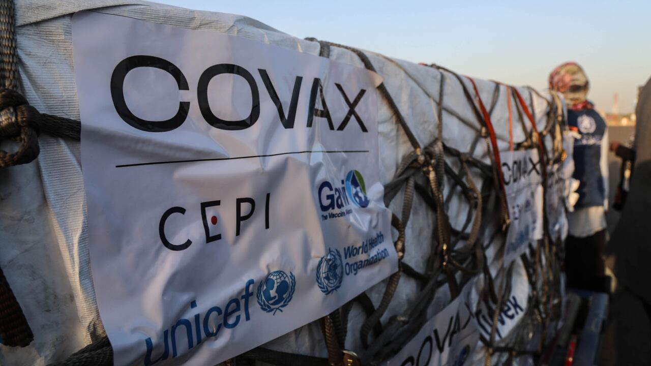 Vacunas Covax. (Photo by Mahmoud Hjaj/Anadolu Agency via Getty Images)