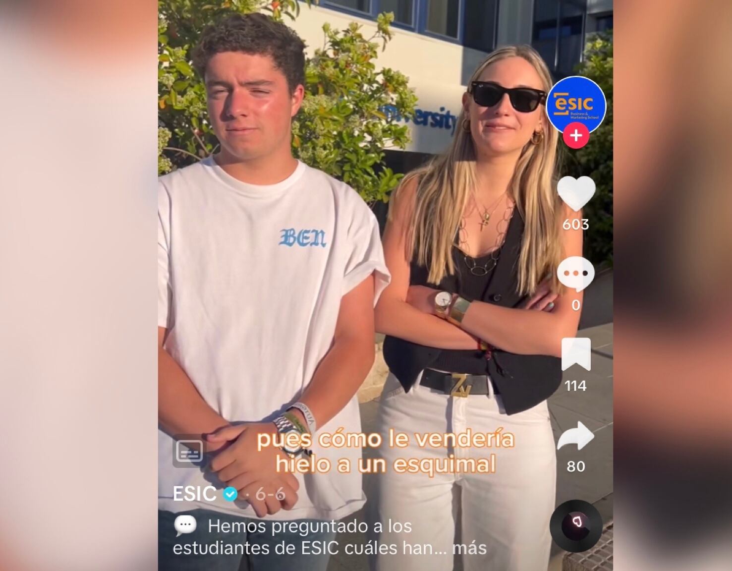 Durante su participación en el video, los estudiantes dieron a conocer las preguntas que les hicieron los miembros del grupo de recursos humanos a cargo de las entrevistas laborales.