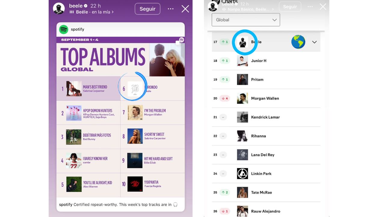 El cantante publicó importante momento de su carrera tras polémica con Isabella Ladera.
