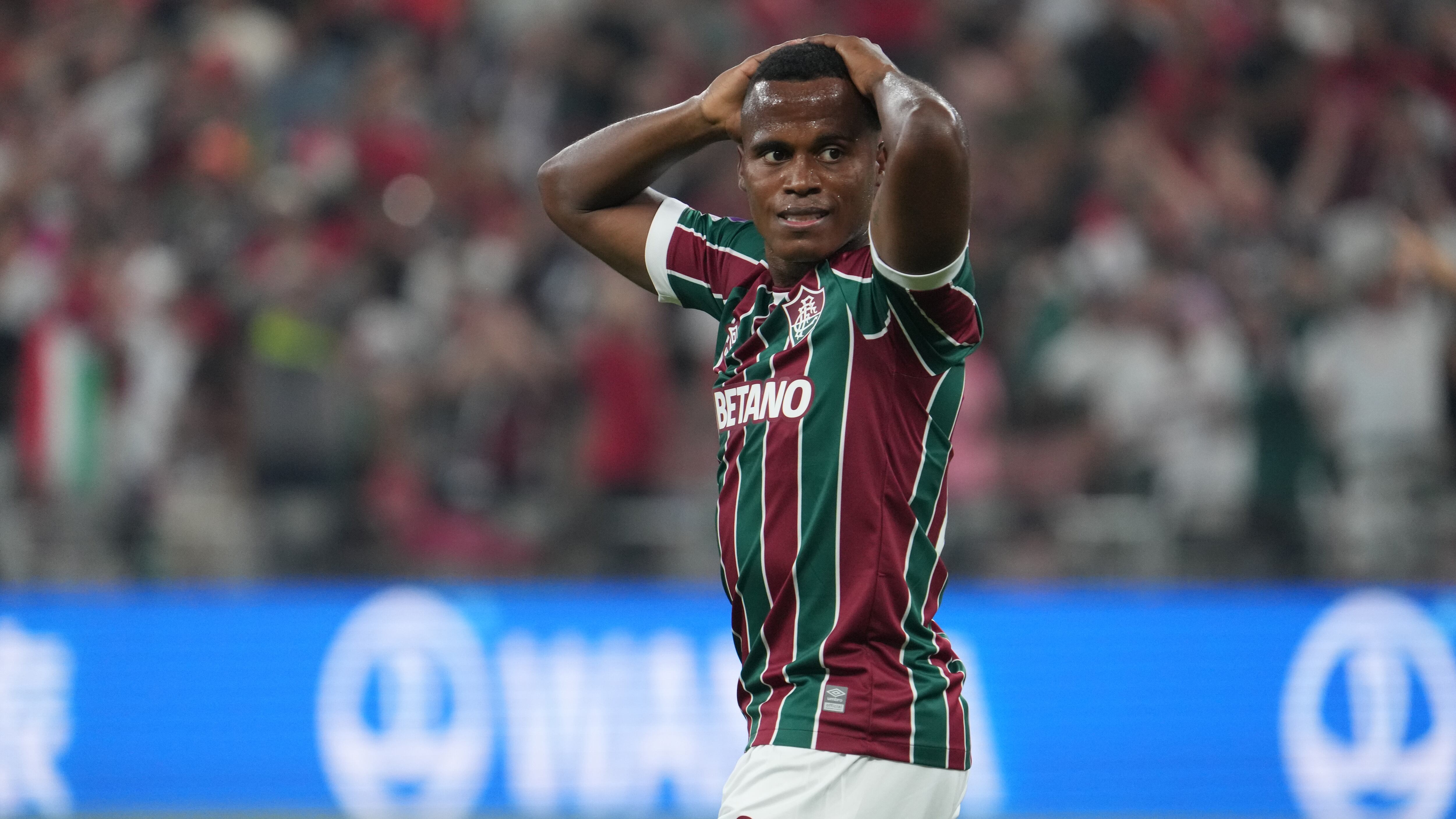 Jhon Arias en el Mundial de Clubes de la FIFA.