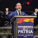 Bogotá. Noviembre 03 de 2025. En el Movistar Arena se realizó la Gran Convención de Defensores de la Patria, convocada por Abelardo de la Espriella, candidato a las elecciones presidenciales de 2026, en el marco de su campaña Firme Por La Patria. (Colprensa - Cristian Bayona).