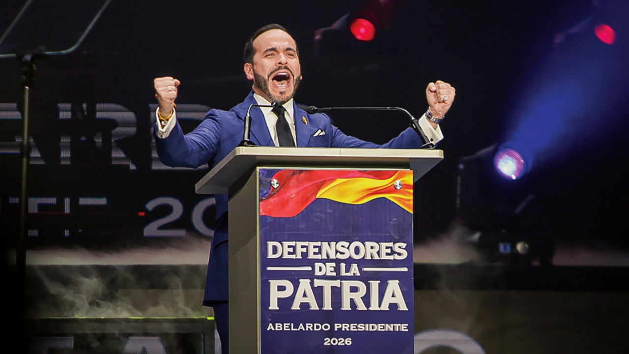 Abelardo De La Espriella, presidente electo de Colombia, sumó votos en Bogotá tras el escrutinio. (Colprensa - Cristian Bayona).
