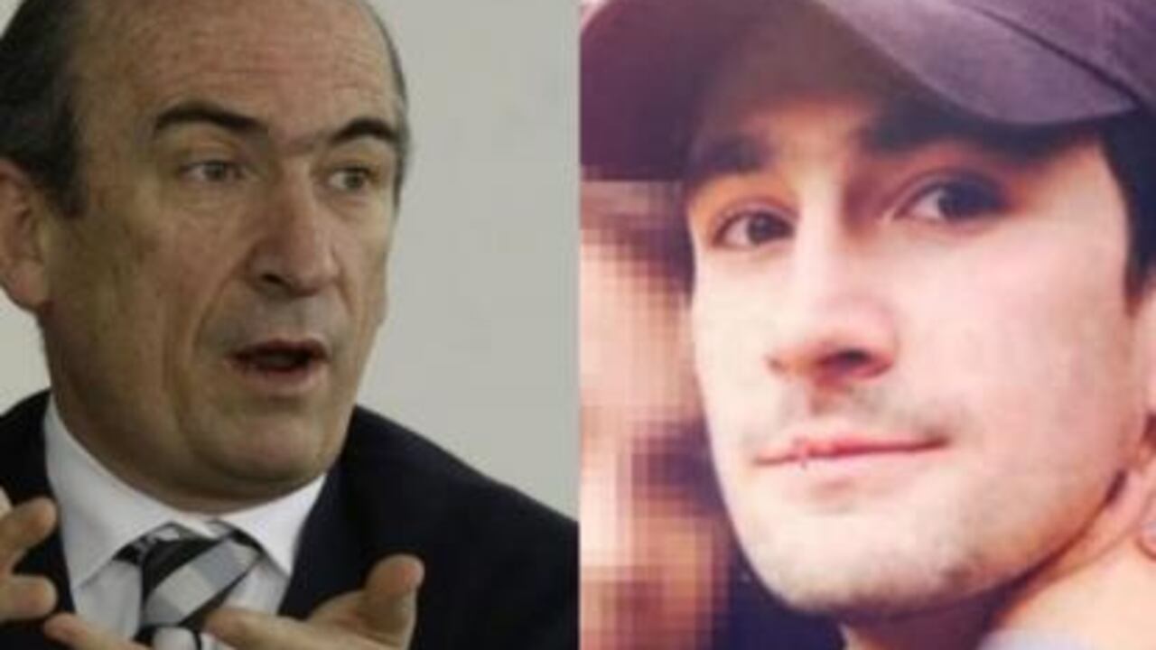 Jorge Enrique Pizano y su hijo, Alejandro.