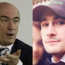 Jorge Enrique Pizano y su hijo, Alejandro.