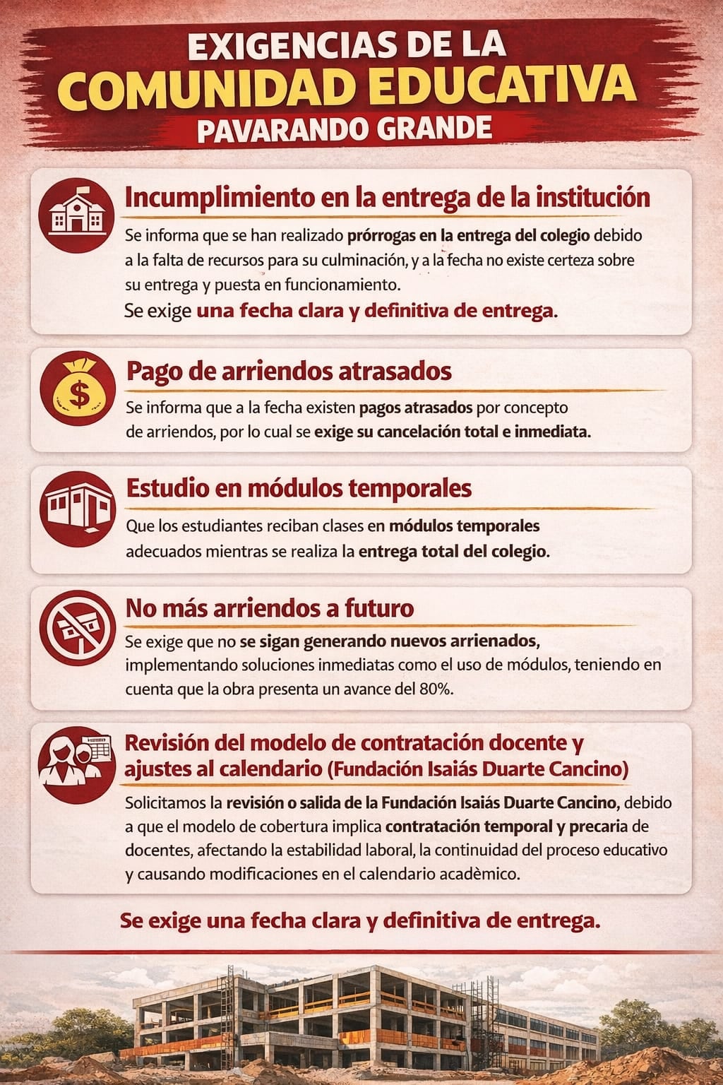 Exigen respuesta de las autoridades.