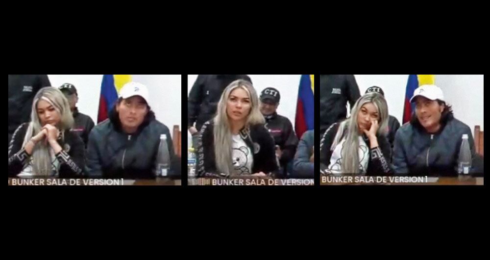 Audiencia de Day Vásquez y Nicolás Petro en la Fiscalía.