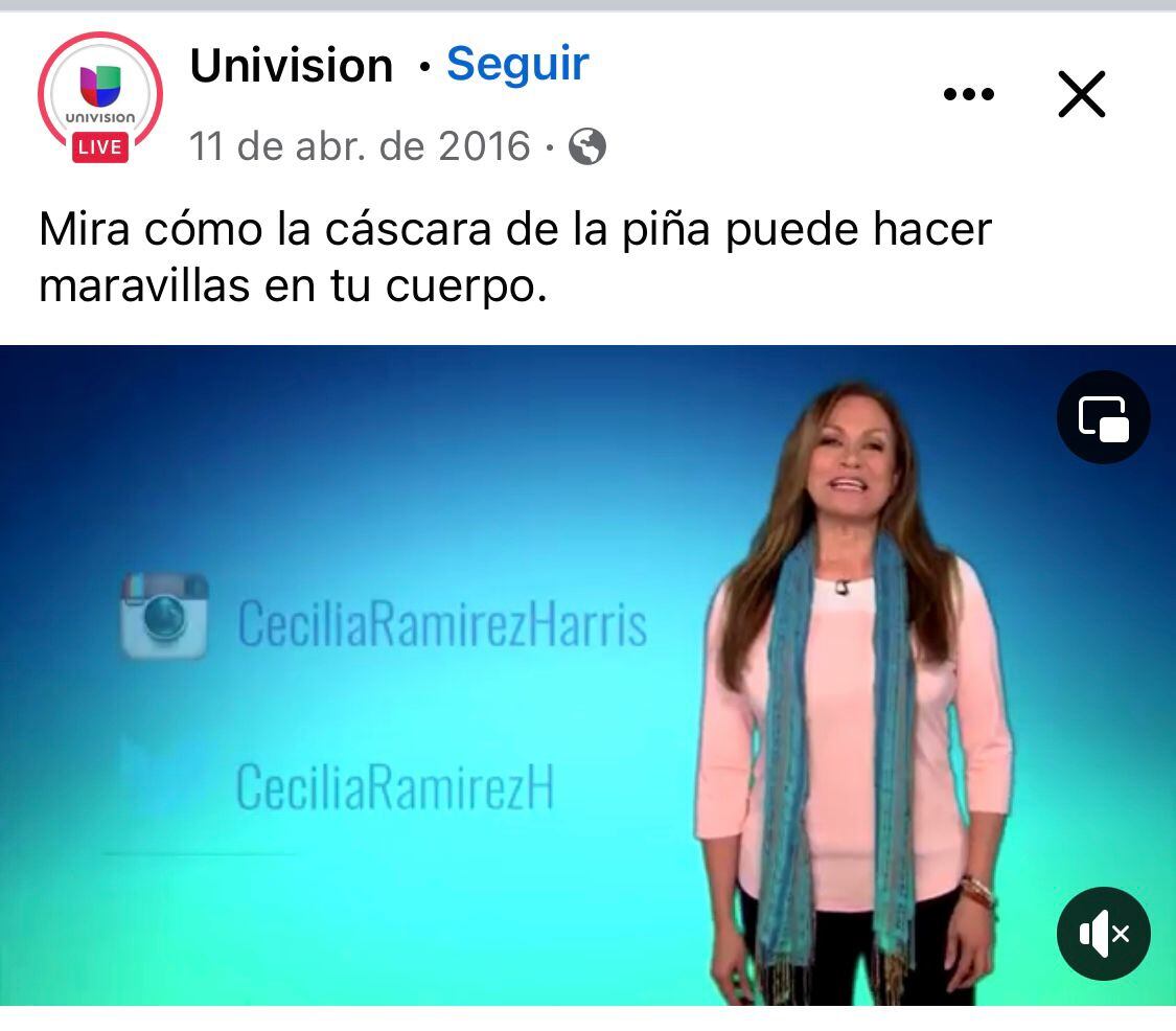 El artículo de Univisión