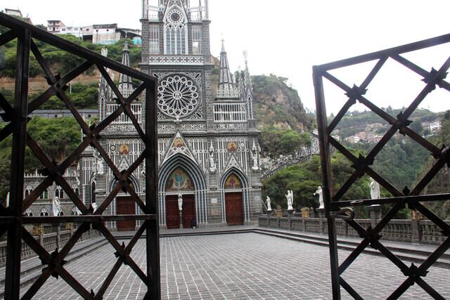 Santuario de Las Lajas, en Ipiales, Nariño.