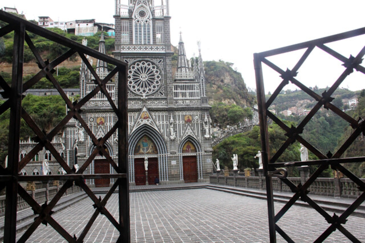 Santuario de Las Lajas, en Ipiales, Nariño.