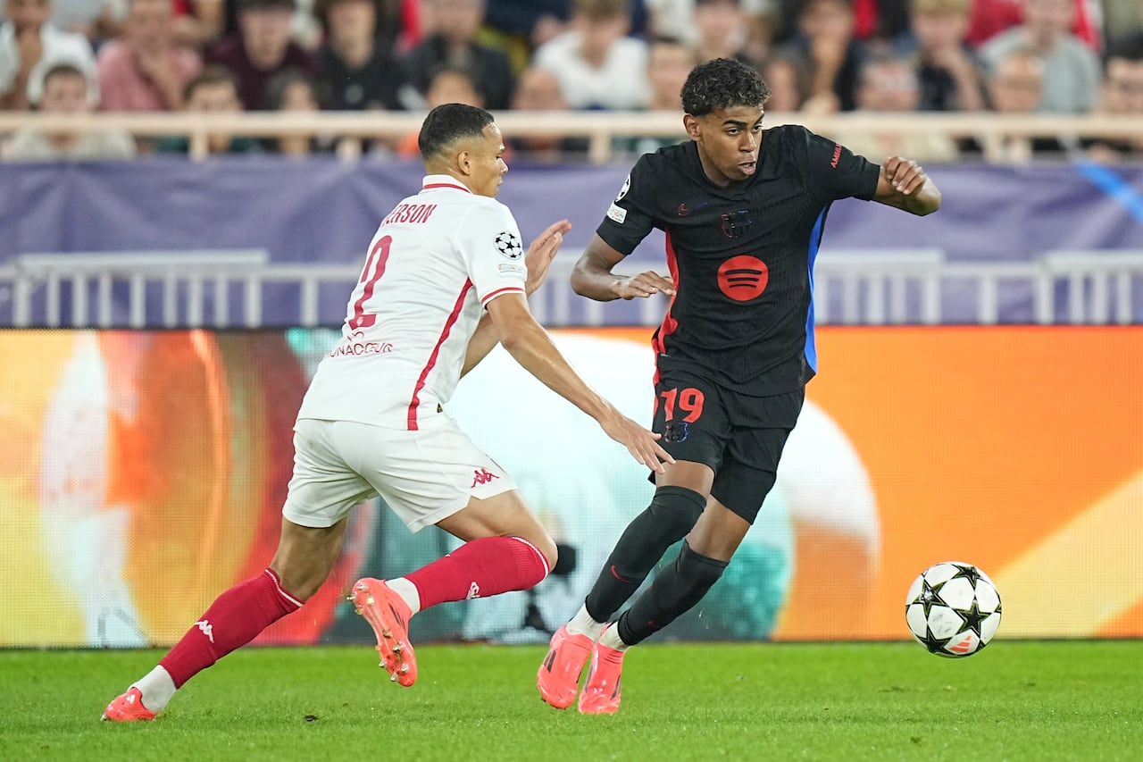 Mónaco venció al Barcelona de Hans Flick en el estreno de la Uefa Champions League.