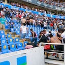 Seguidores de Querétaro atacan a aficionados de Atlas en el Estadio Corregidora de México
