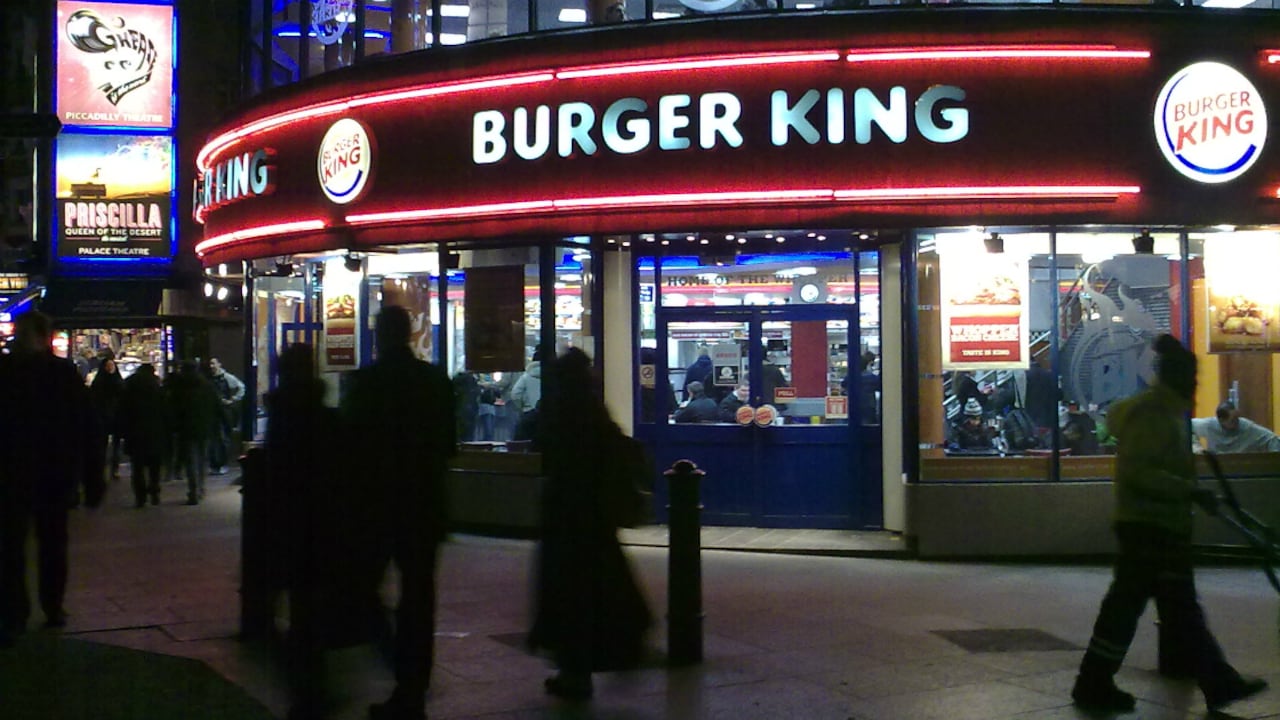 Foto de referencia de la cadena de hamburguesas Burger King