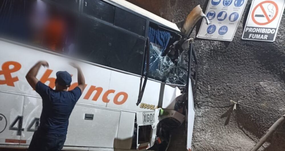 Accidente de tránsito en Hidroituango.