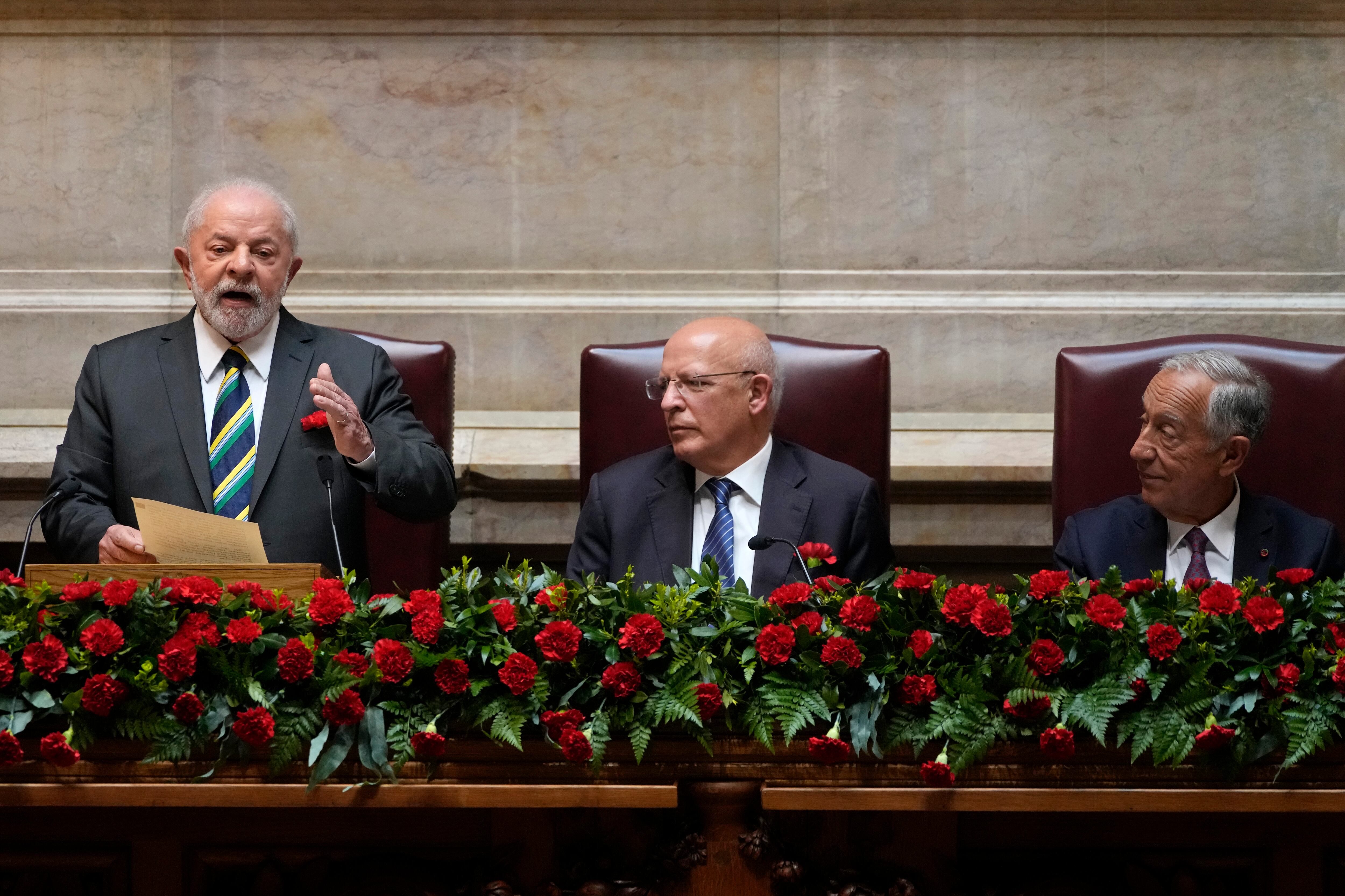 Lula cerró el martes una visita de Estado de cuatro días a Portugal y estará en España continuando su viaje