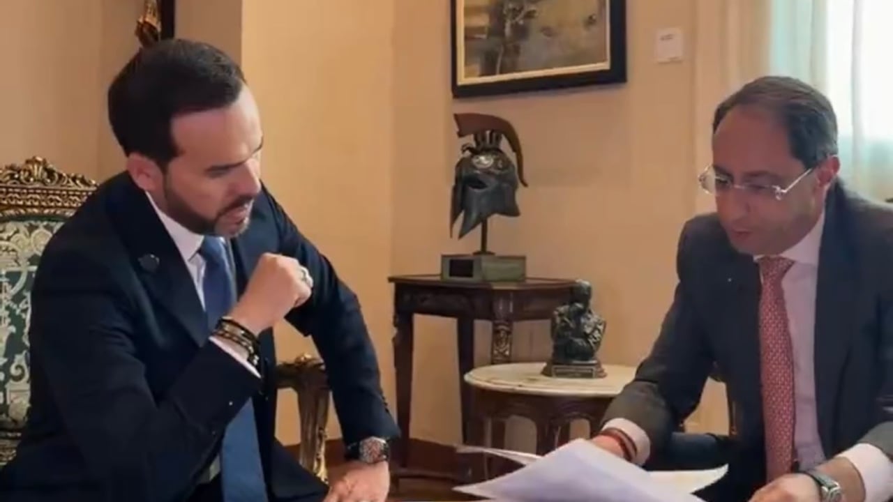 Abelardo De La Espriella y José Manuel Restrepo.