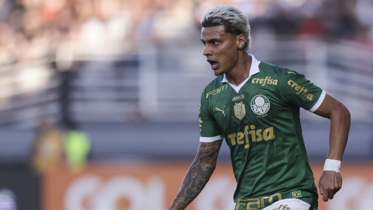 Richard Ríos, volante de Palmeiras