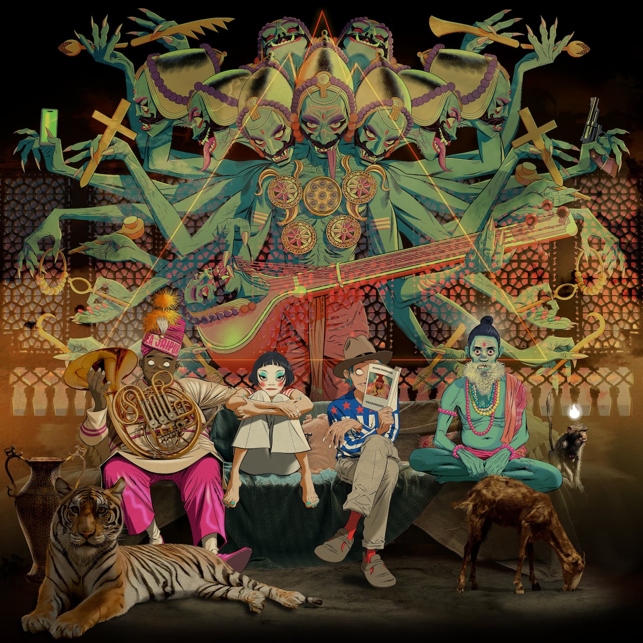 Gorillaz lanzará un nuevo álbum de estudio titulado The Mountain el 20 de marzo de 2026, el primero en su nuevo sello, KONG.