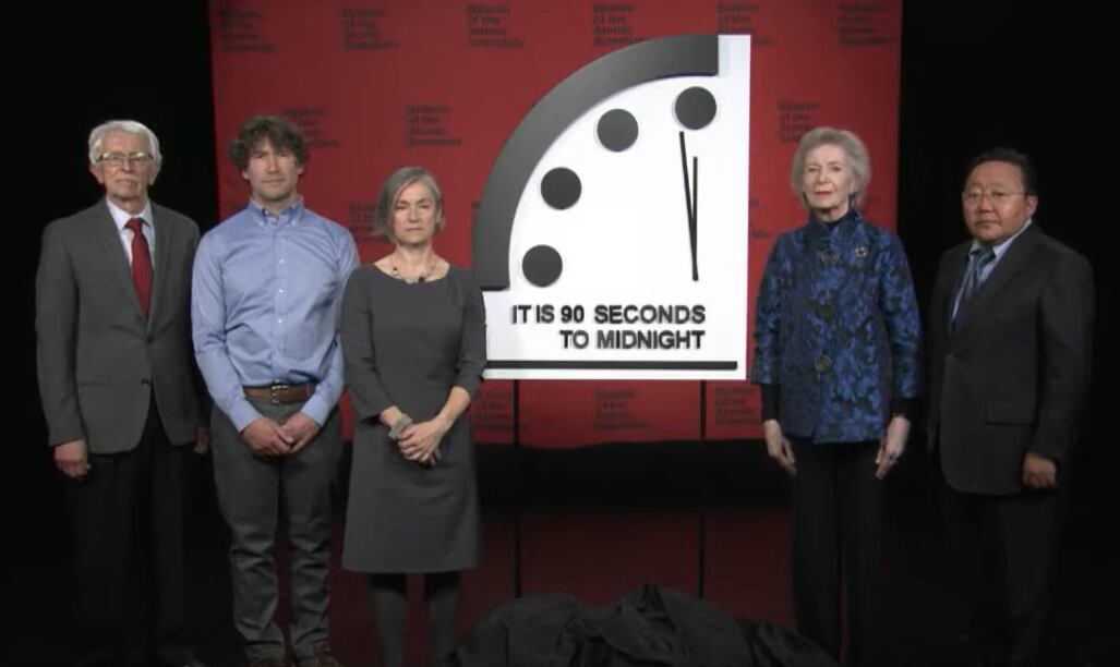 Los integrantes del Consejo de Ciencia y Seguridad