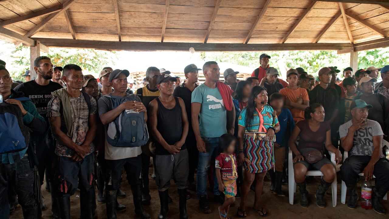 La comunidad de Bocas del Manso en Tierralta, Córdoba.