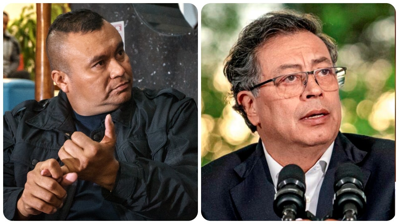 Calarcá Córdoba y Gustavo Petro.