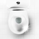 Con el tiempo, el inodoro puede acumular manchas y suciedad.