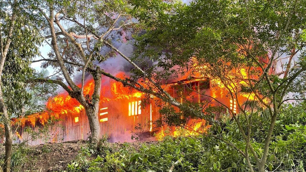 Ejército destruyó laboratorio que producía una tonelada de cocaína mensual para la estructura Carlos Patiño de las disidencias de las Farc.