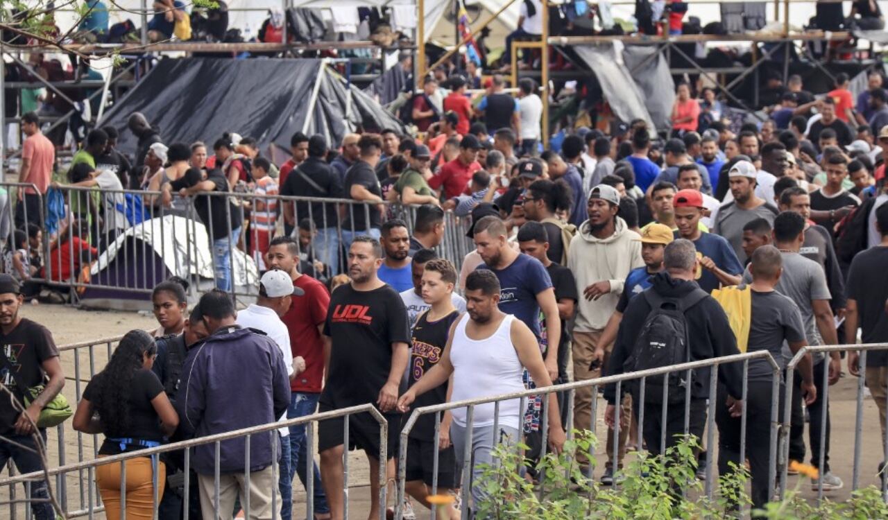 Los migrantes venezolanos siguen con sus peligrosas travesías por territorio centroamericano