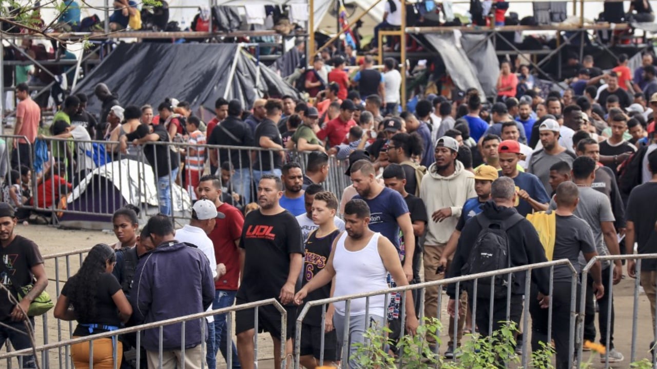 Los migrantes venezolanos siguen con sus peligrosas travesías por territorio centroamericano