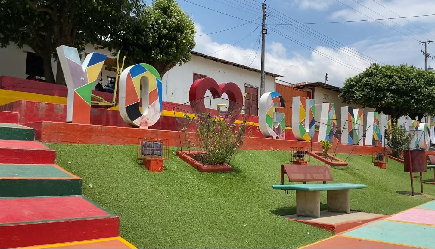 Corregimiento Guamalito en el municipio El Carmen en el Norte de Santander