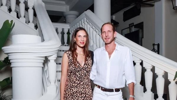 Tatiana Santo Domingo y Andrea Casiraghi están casados desde el 2013.