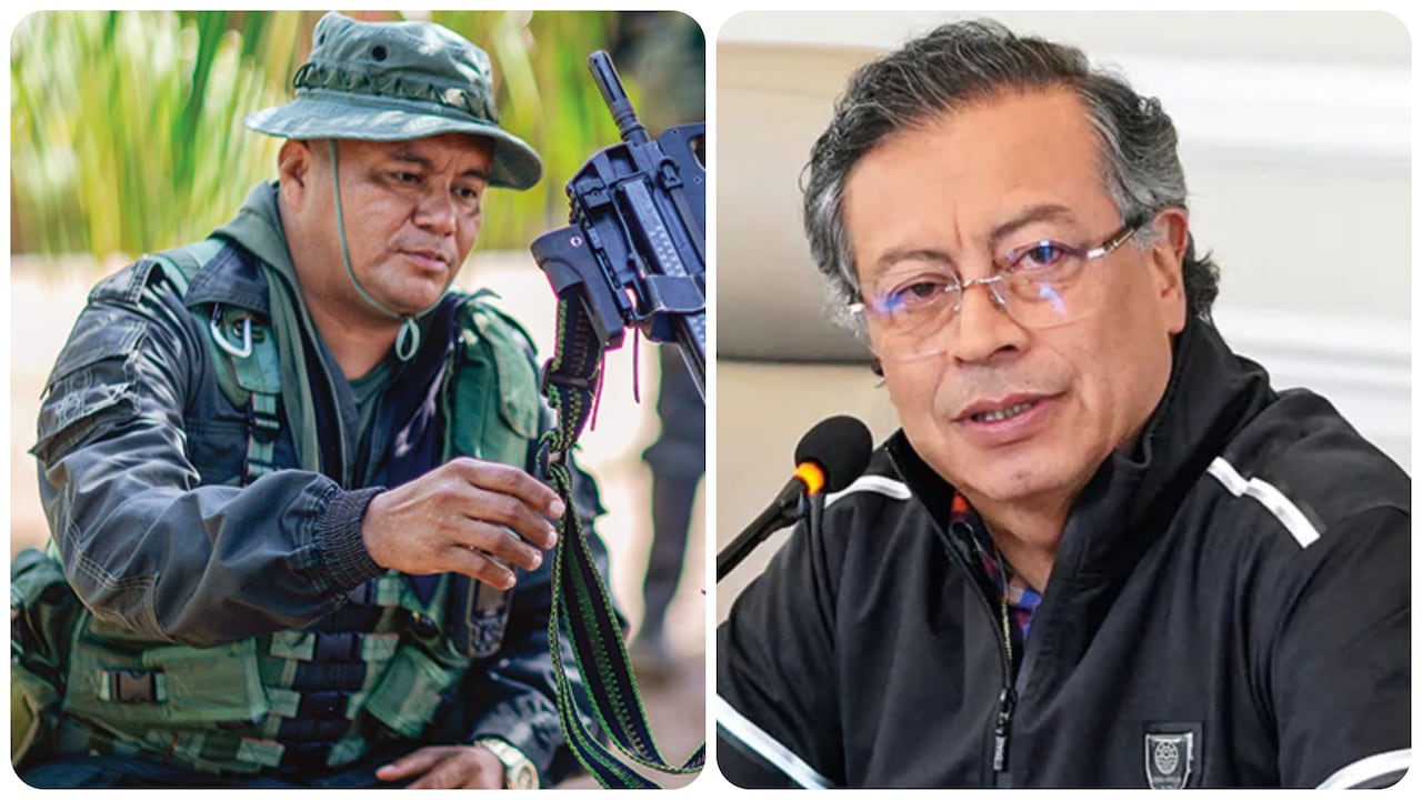 Calarcá Córdoba y Gustavo Petro.