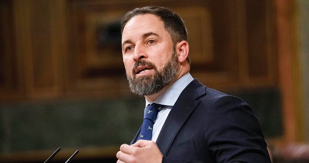   Santiago abascal Líder del Partido VOX de España