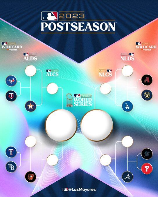 Así se jugarán los play-offs de la MLB en los que dos colombianos hacen presencia.