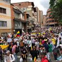 En Medellín cientos de personas salieron a marchar en favor del gobierno de Gustavo Petro y las reformas que propone