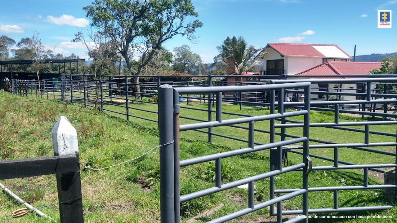 Una de las propiedades a las que la Fiscalía les aplicó extinción de dominio y que pertenecían al Clan del Golfo