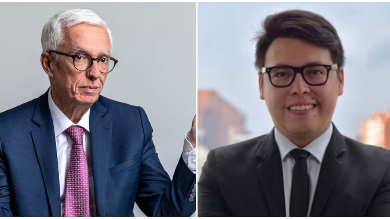 El senador Jorge Enrique Robledo y el youtuber Walter Rodríguez, conocido como Wally