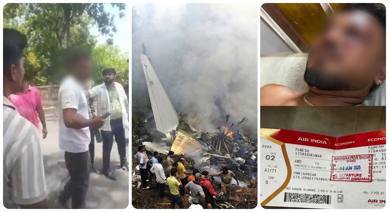 Único sobreviviente del siniestro