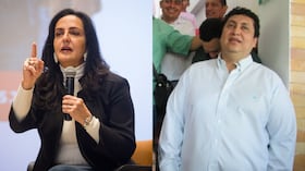 María Fernanda Cabal y Jhon Jairo Torres