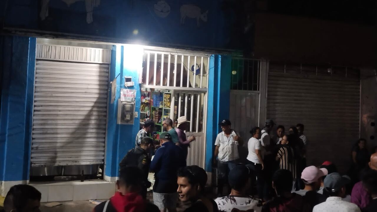 El crimen se registró en el barrio El Progreso.