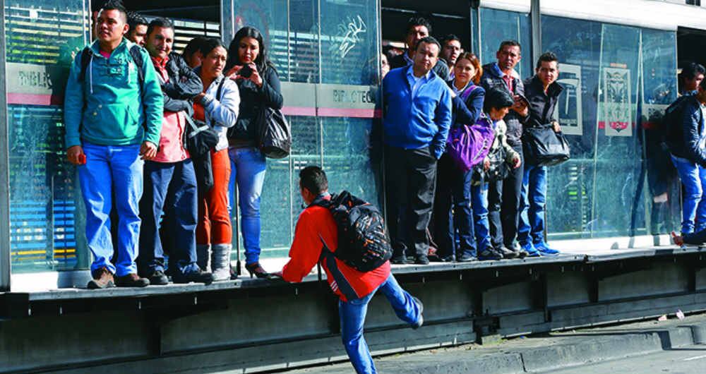 Los colados en Transmilenio son una problemática del sistema de transporte