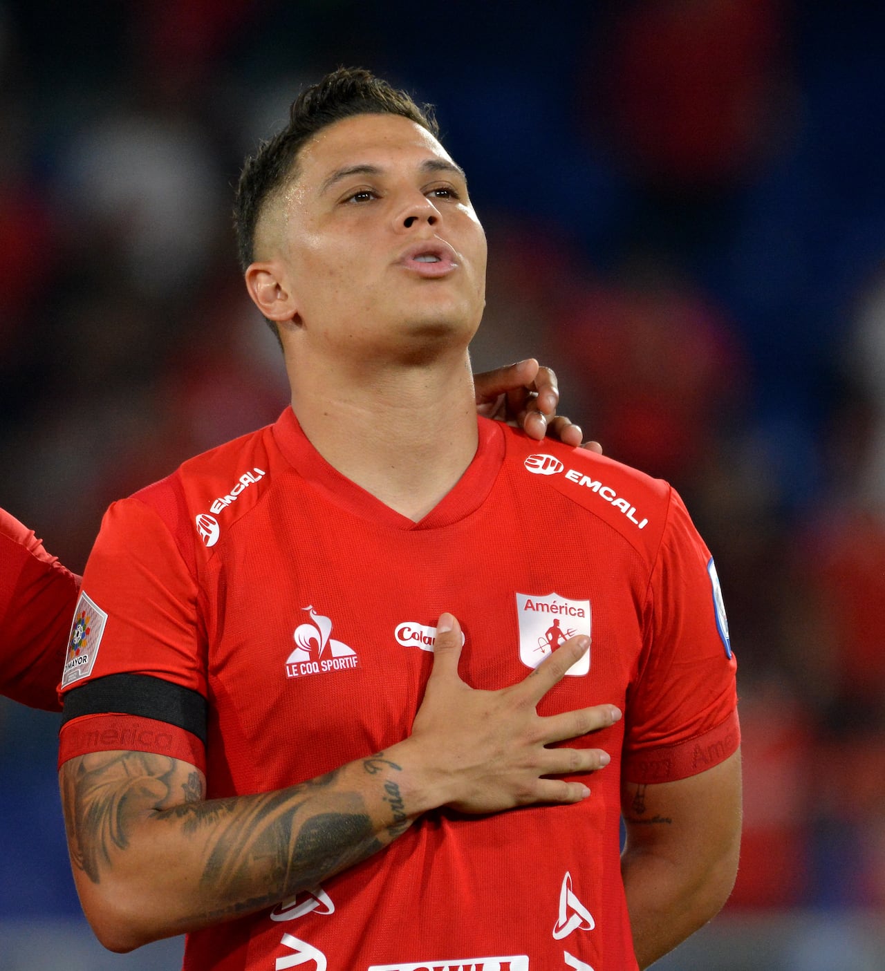 Juan Fernando Quintero Paniagua, futbolista profesional colombiano que juega en el club América de Cali. Foto Jorge Orozco / El País
