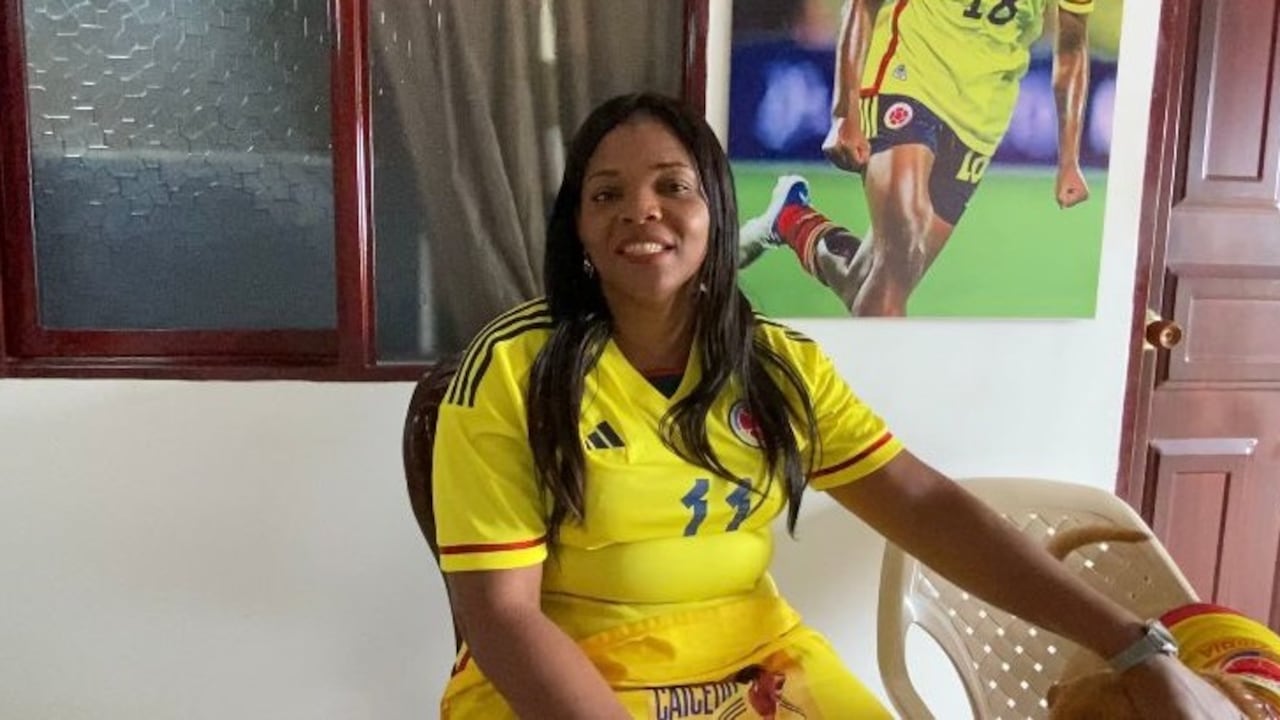 Herlinda Alegría, madre de Linda Caicedo.