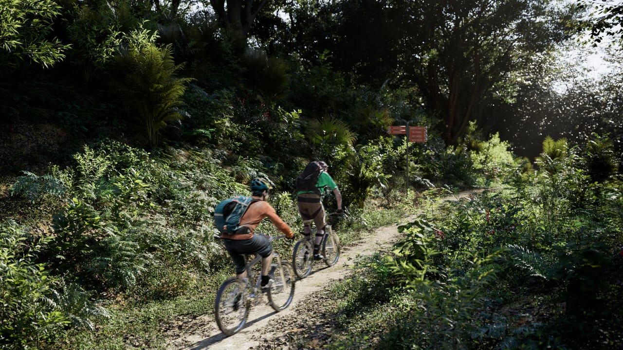 684 visitantes por día y 140 ciclistas podrá recibir la pista de ciclomontañismo del Bosque Urbano de Miramar