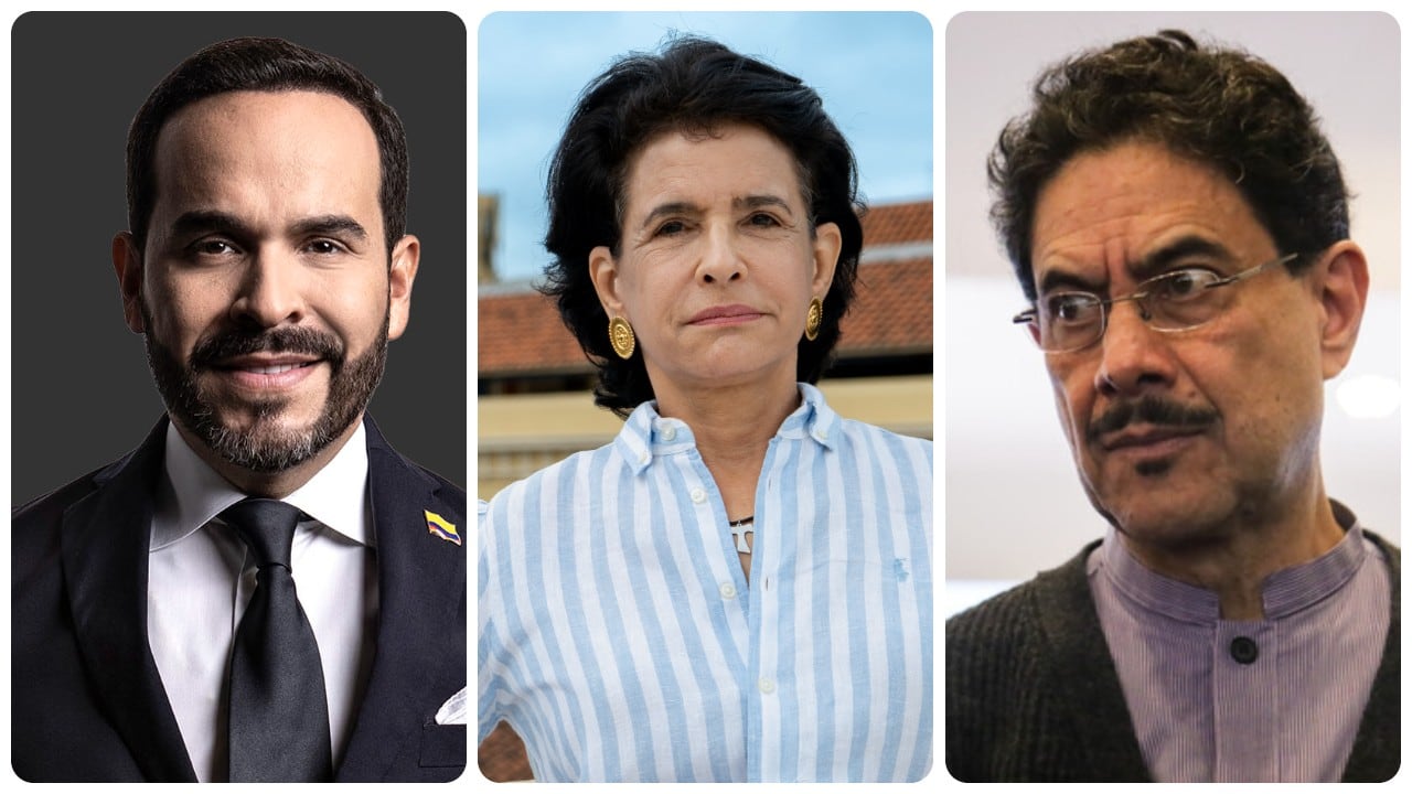 Abelardo De La Espriella, Adelina Covo e Iván Cepeda.