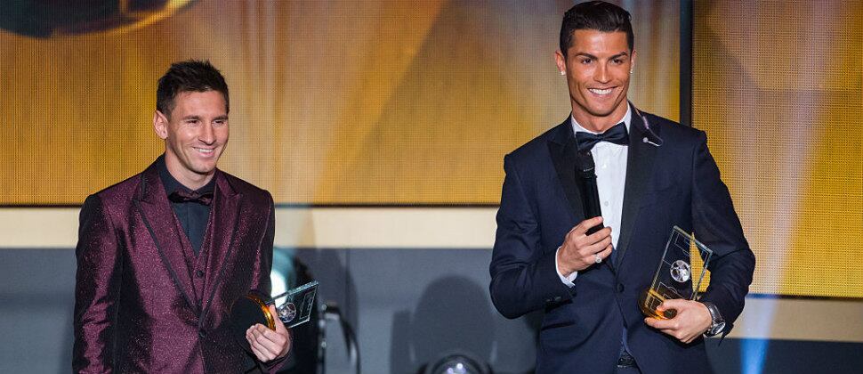 Lionel Messi y Cristiano Ronaldo, los dos mejores jugadores del siglo XX,