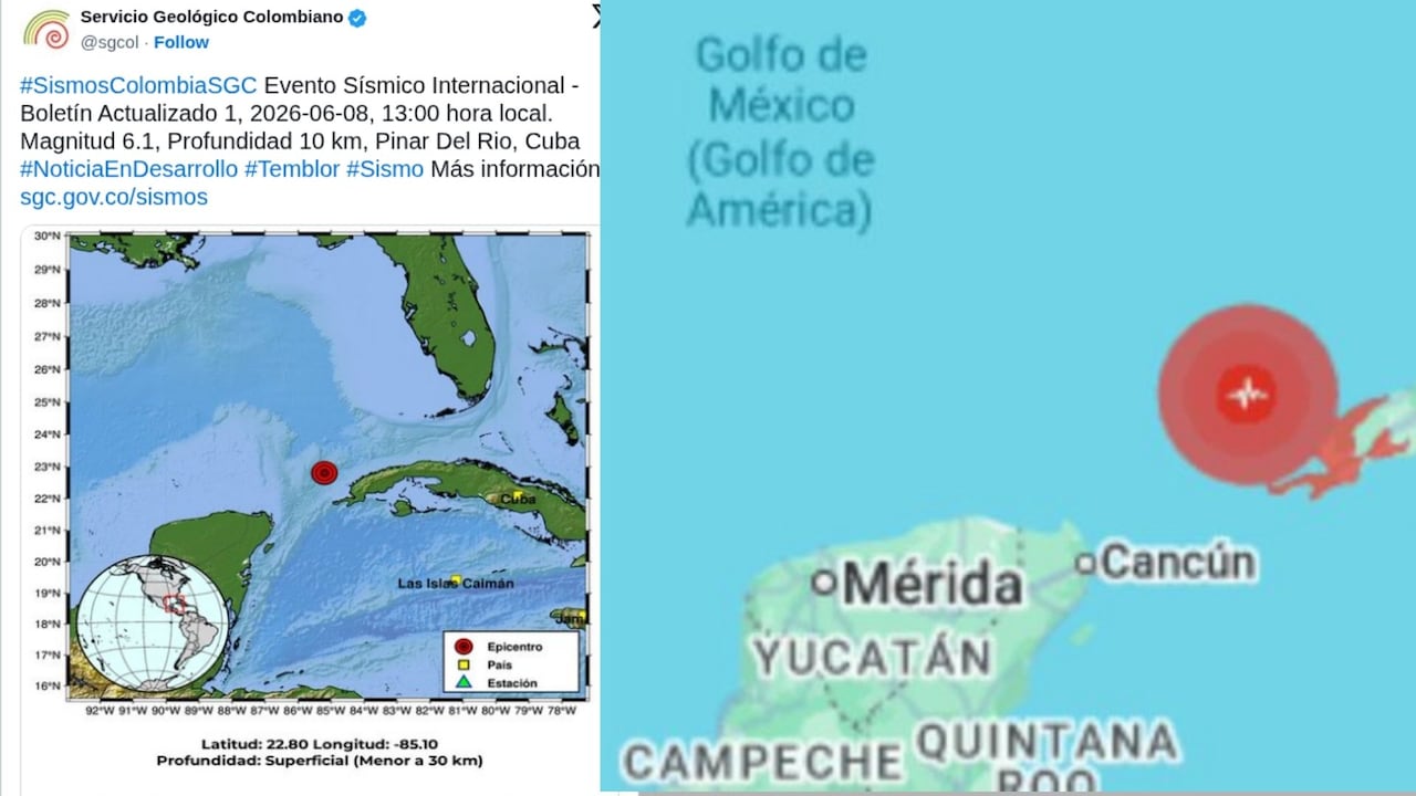 Las autoridades de monitoreo sísmico confirmaron que el terremoto registrado frente a Cuba fue sentido por residentes del sur de Florida y de algunas regiones de México.
