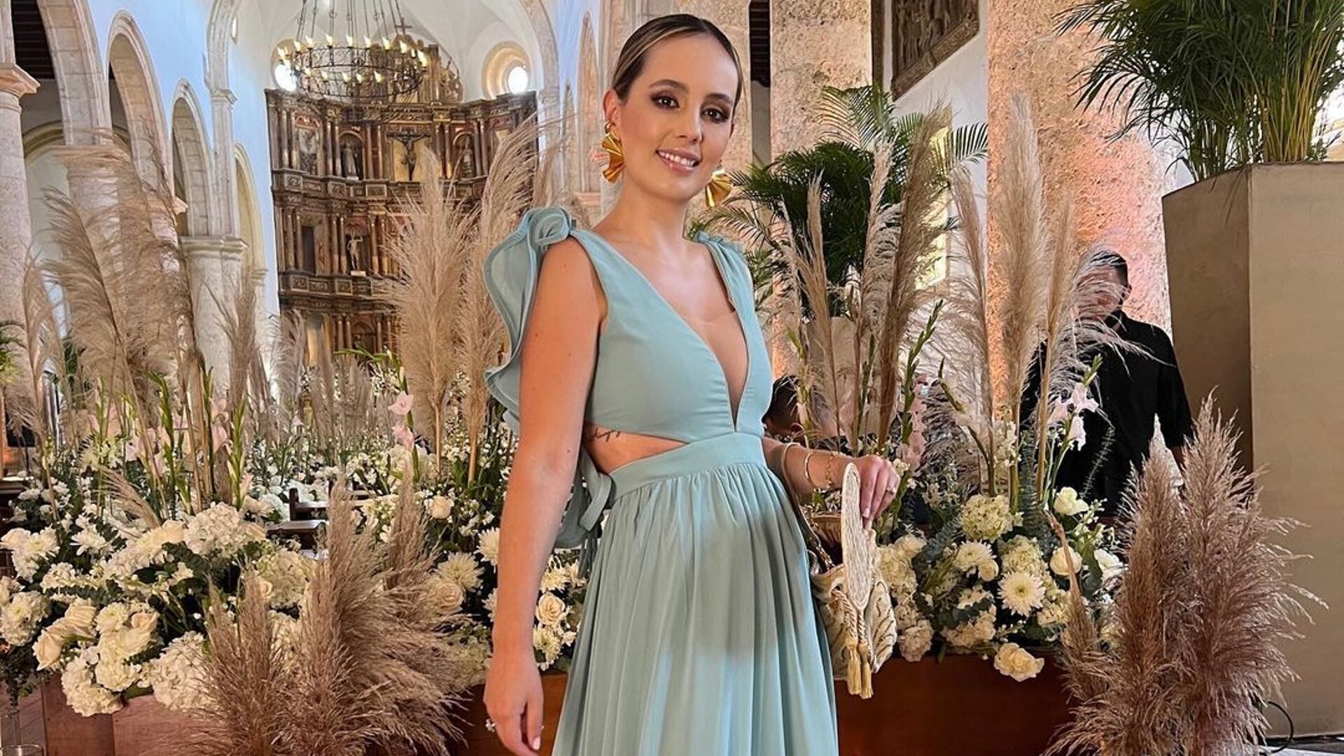 La presentadora sufrió el mayor susto de su vida con este roco. Foto: Instagram @smilelopez.