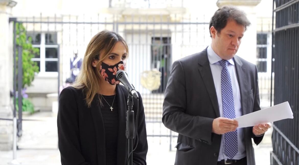 La jefe de Gabinete del presidente Iván Duque habló sobre el caso del exasesor Andrés Mayorquín.
