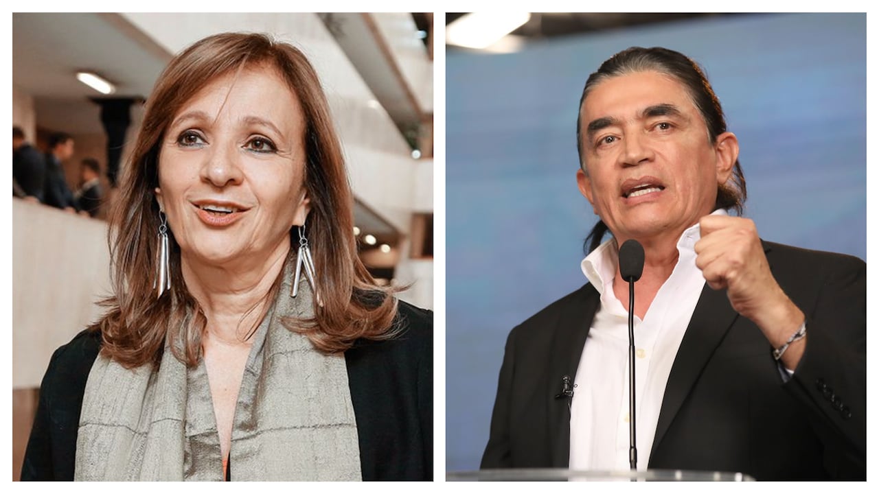 Ángela María Robledo se mostró entusiasta con la candidatura de Gustavo Bolívar.